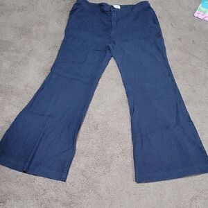 Anthropologie Dark Navy Trousers